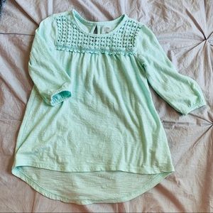 Old Navy Girls 1/2 sleeve tee